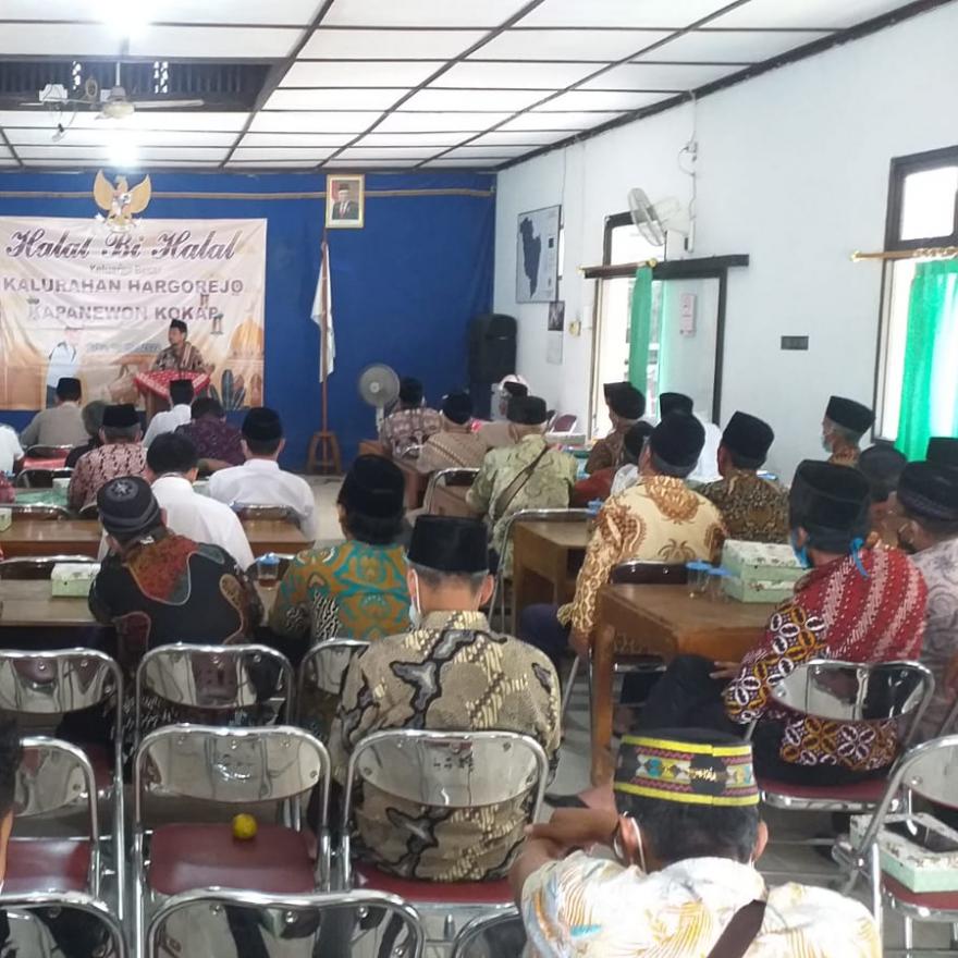 Halal Bihalal Pemerintah Kalurahan Hargorejo Kapanewon Kokap